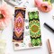 6PCS Mandala Stamped Cross Stitch Bookmark Kit for Adults – DIY Embroidery Bookmarks with 11CT Pre-Printed Fabric, Threads, Needles & Instructions, Beginner-Friendly Handcraft Gift